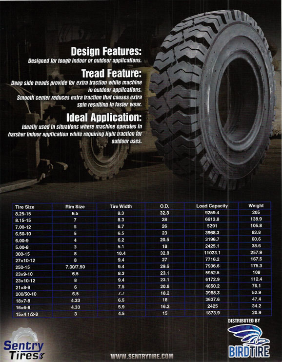 Sentry Tires - Bird Tire Sales & Service, Inc.